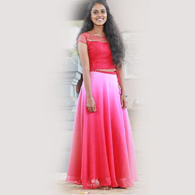 Designer Skirt & Top