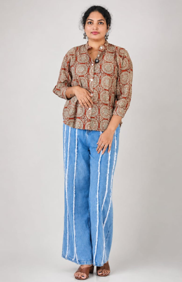 MIZHI cotton shirts displayed on hangers, featuring soft fabric and classic design, perfect for casual or office wear.