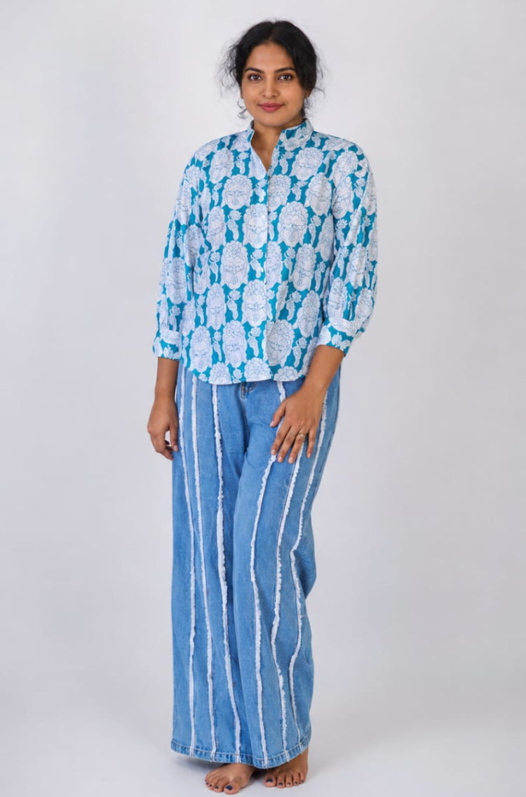 MIZHI cotton shirts displayed flat, showcasing their soft fabric and classic design in neutral colors.