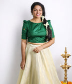 Traditional tissue skirt and top - Mizhiboutique