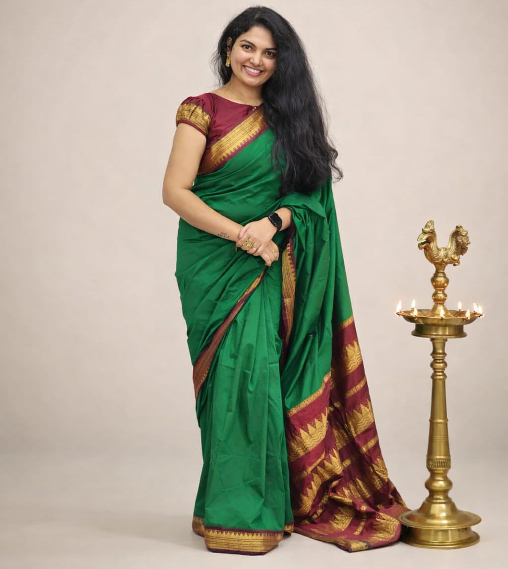 Kalyani cotton boarder sarees