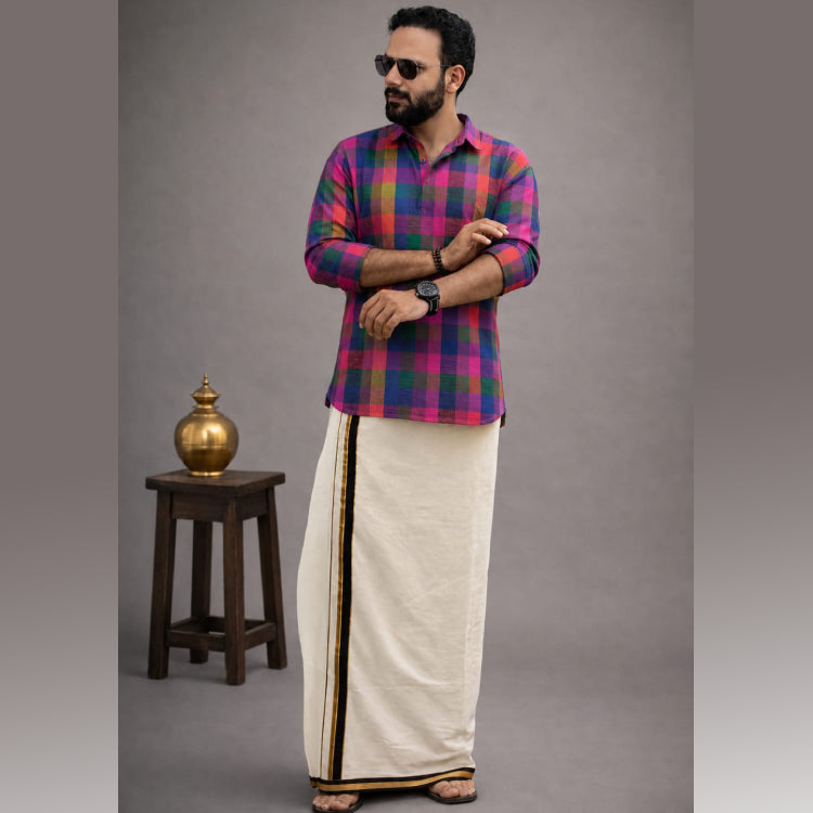 Madras Check shirt