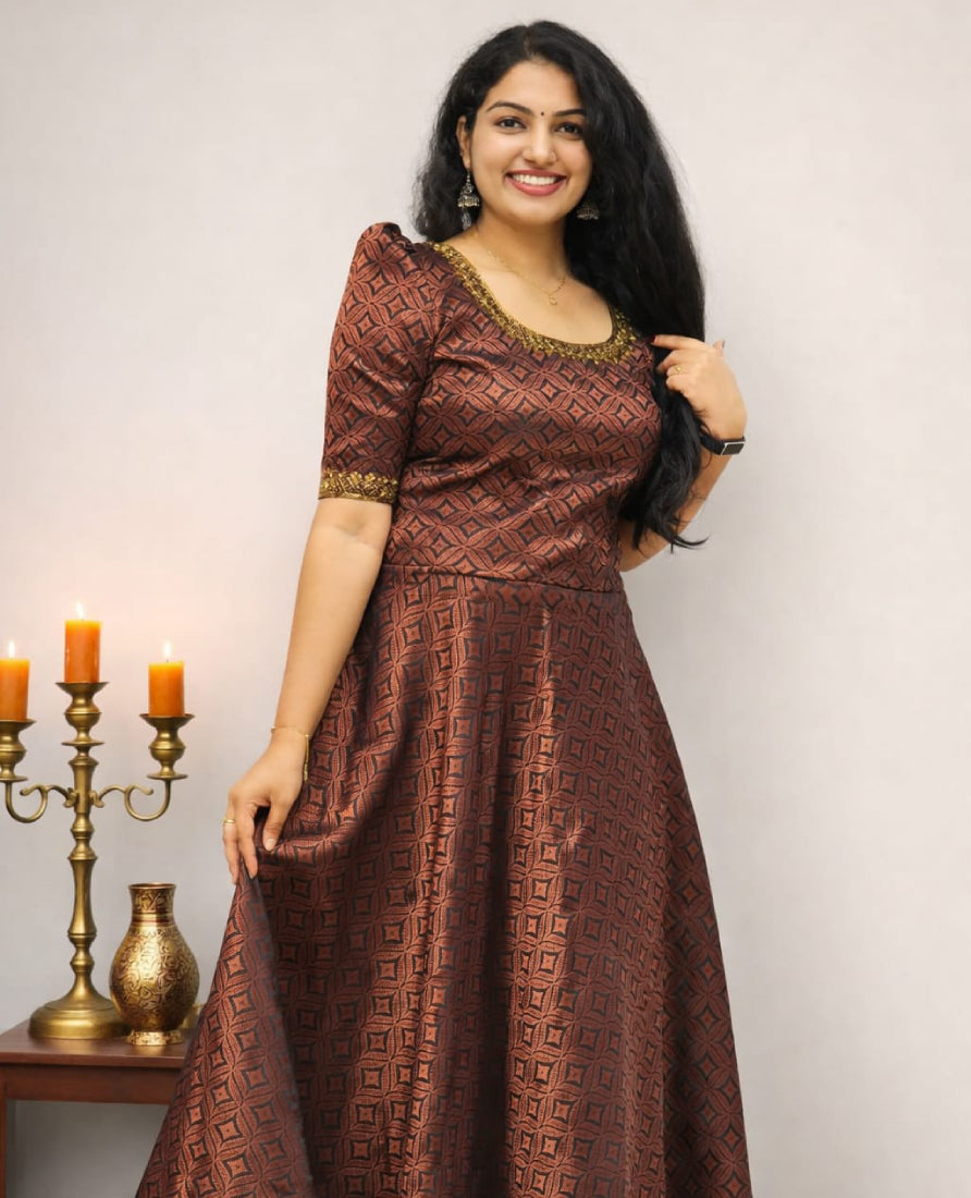 Brocade skirt and top - Mizhiboutique