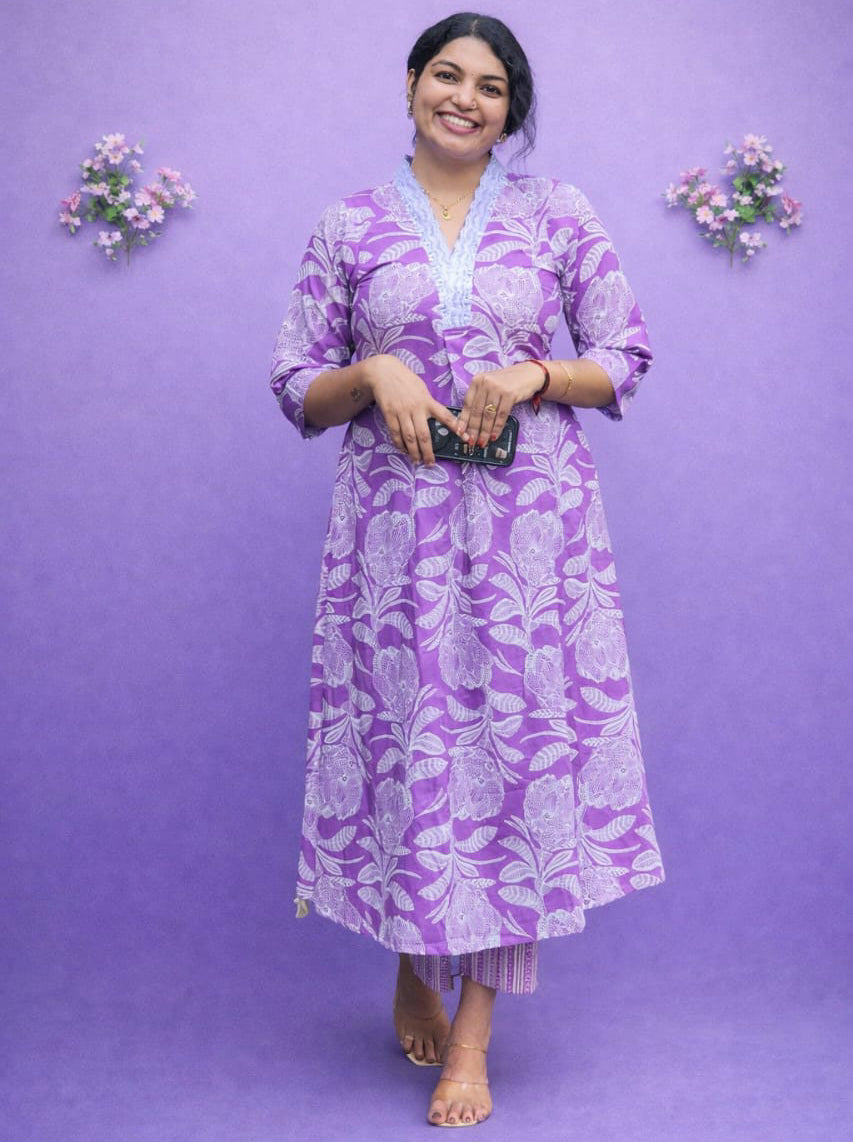 Lavender cord set - Mizhiboutique