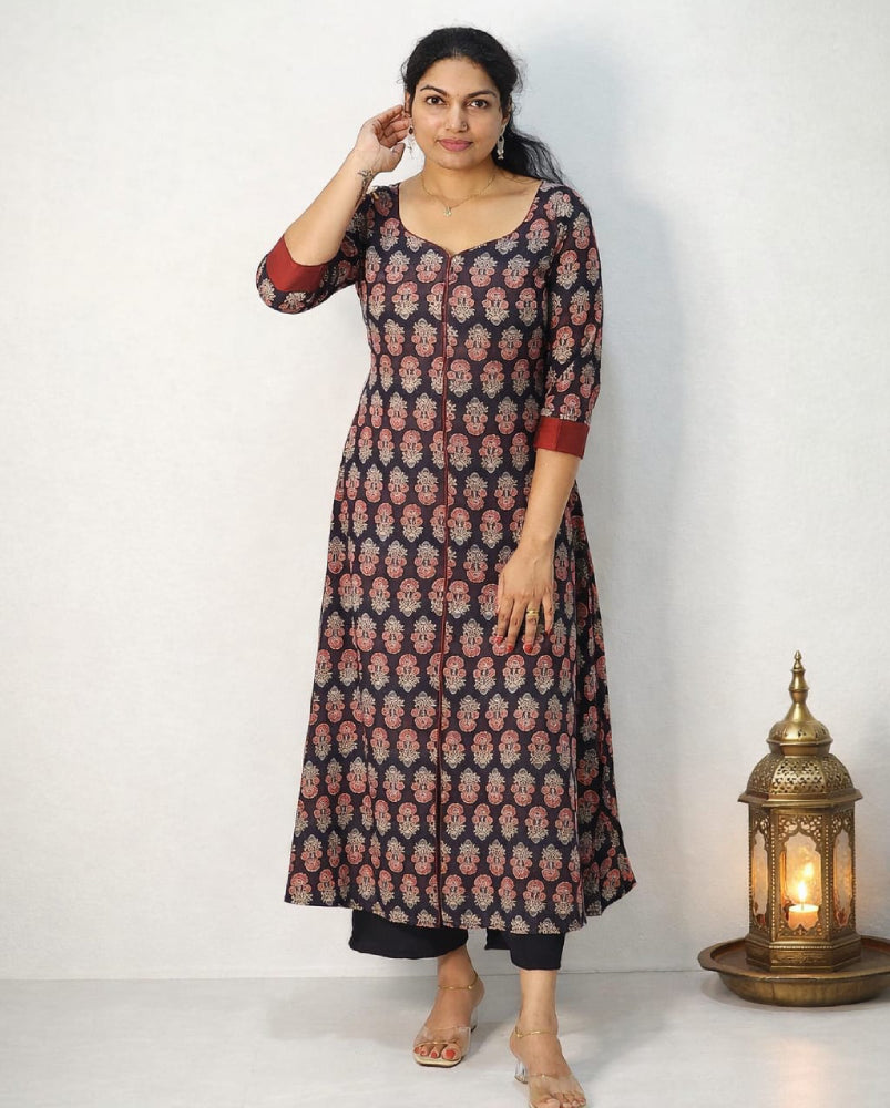 Cotton Kurti - Mizhiboutique