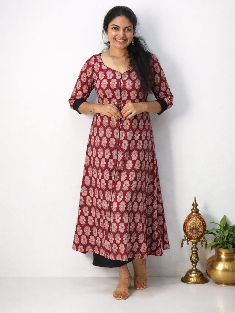 Cotton Kurti - Mizhiboutique