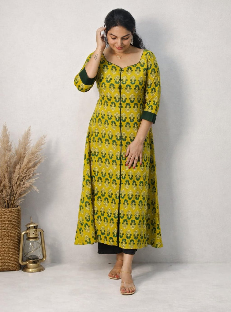Cotton Kurti - Mizhiboutique