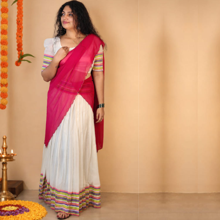 Mul cotton dhavani