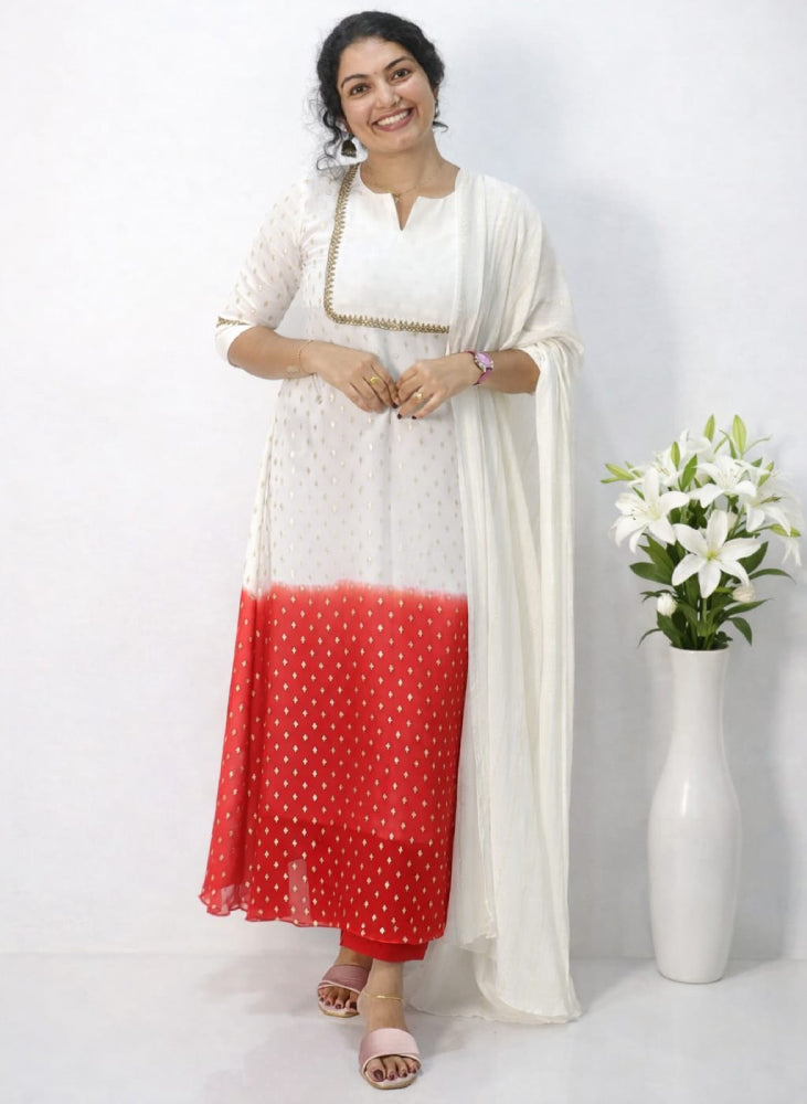Double dye salwar set