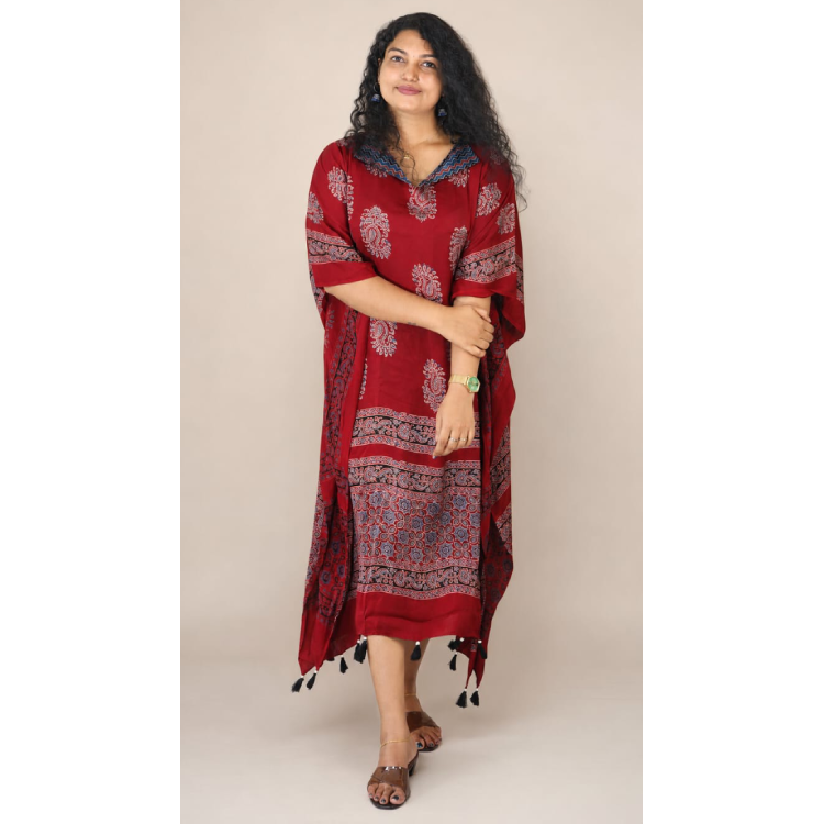 Pure Modal Silk Kaftan