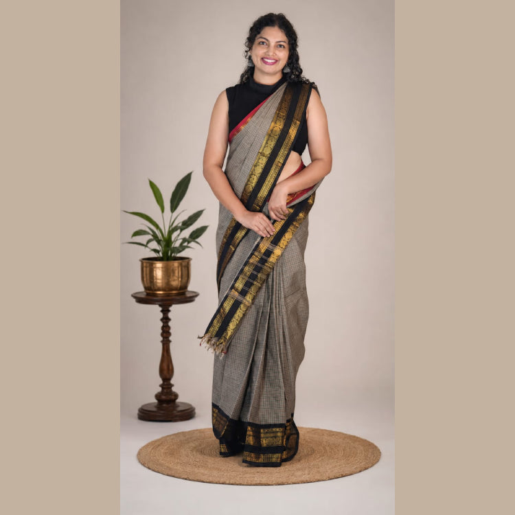 Kanji cotton Saree