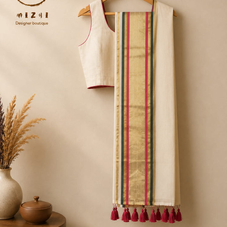 Lightweight Mul Cotton Saree