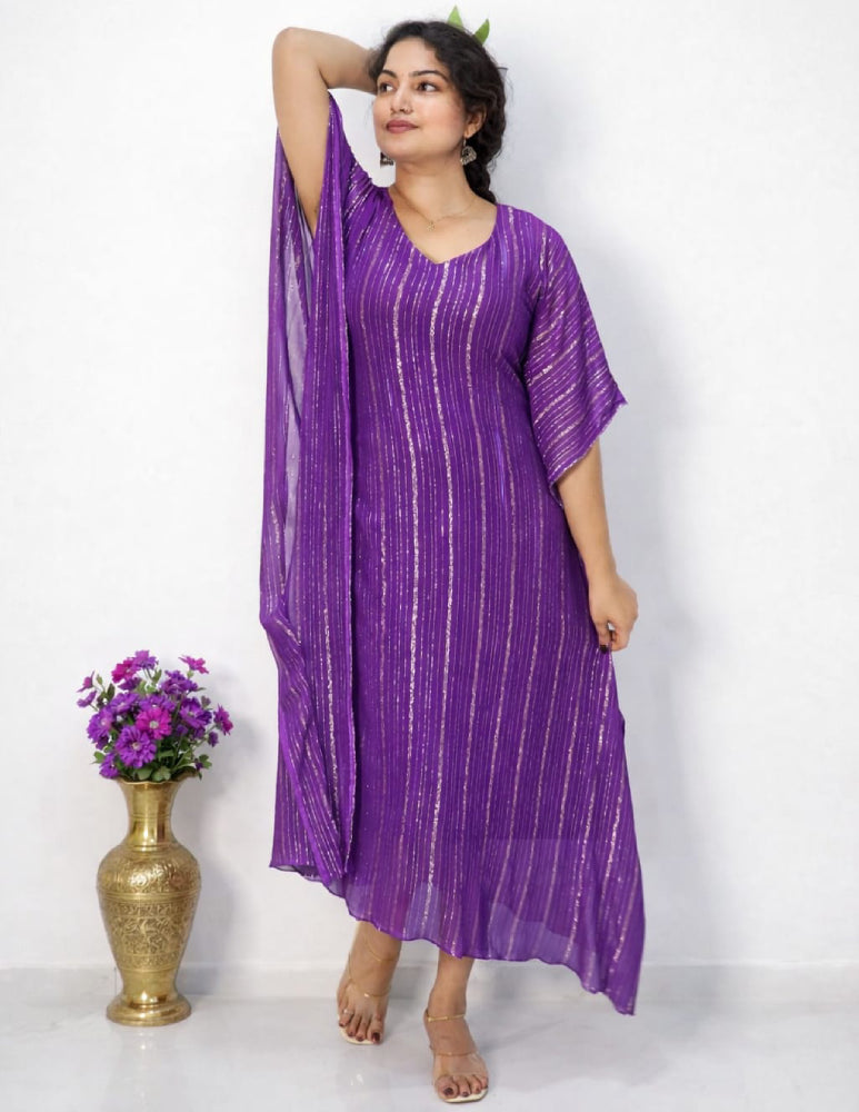 Lurex lines kaftans