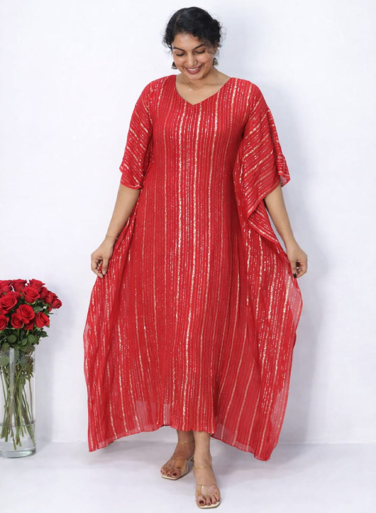 Lurex lines kaftans