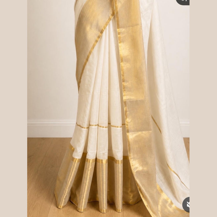 Mul cotton saree