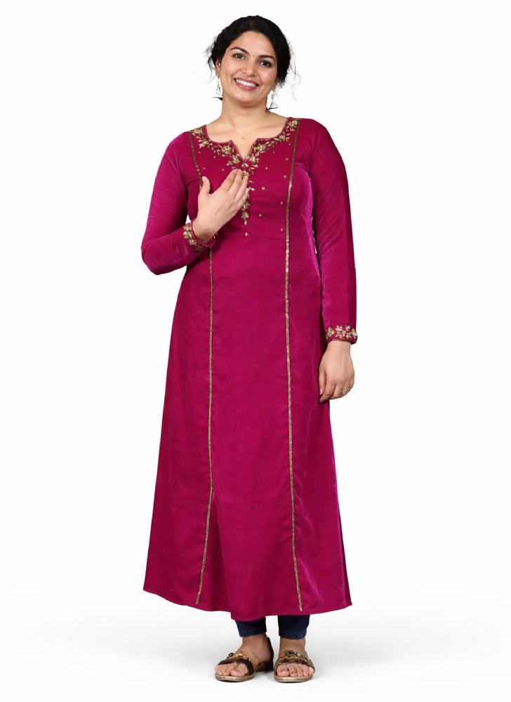 Velvet partywear dress - Mizhiboutique