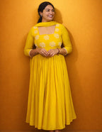 Georget pleeted dress - Mizhiboutique